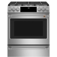 GE Café C2S900P2M4S1 30" Dual‑Fuel Slide‑In Range