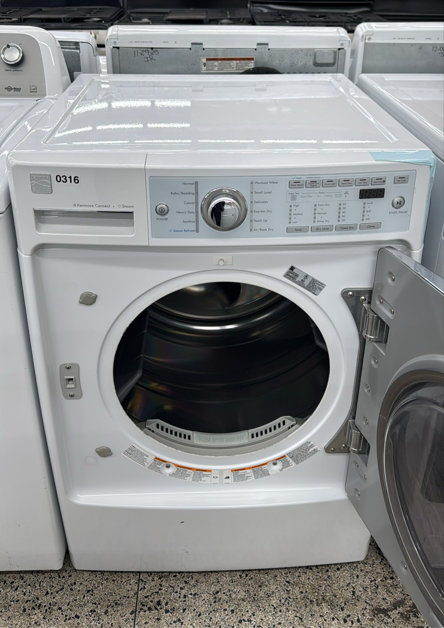 Kenmore 795.41542210 795.91542210 Washer Dryer Pair