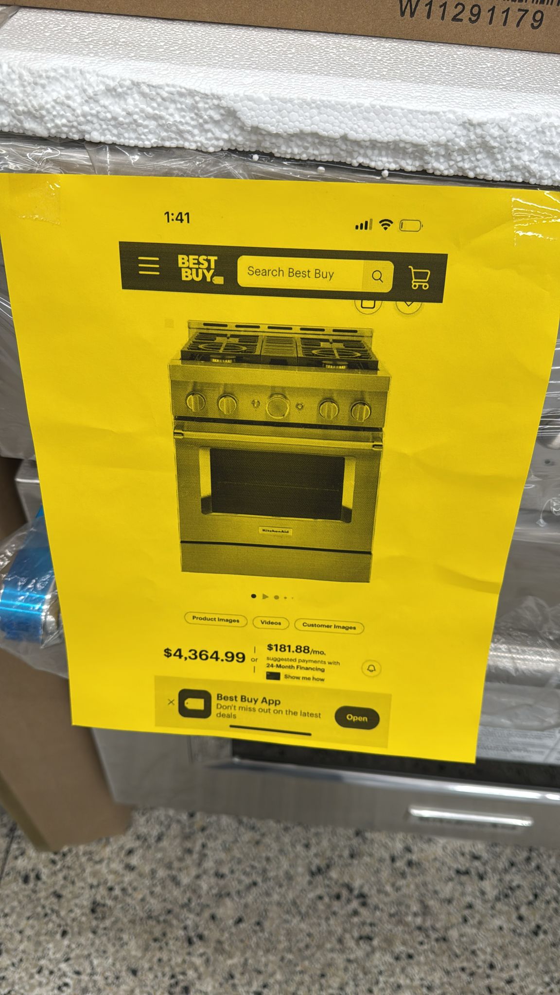 KitchenAid KFGS936SJP 36" 6‑Burner Commercial Gas Range - Image 2